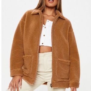 Missguided Teddy Jacket NWT must sell
